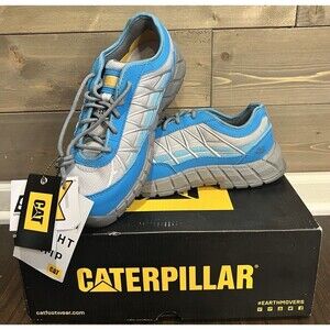 NEW Women's CAT Connexion ST Work Shoes Size 7 Steel Toe Slip Resistant ERGOlite